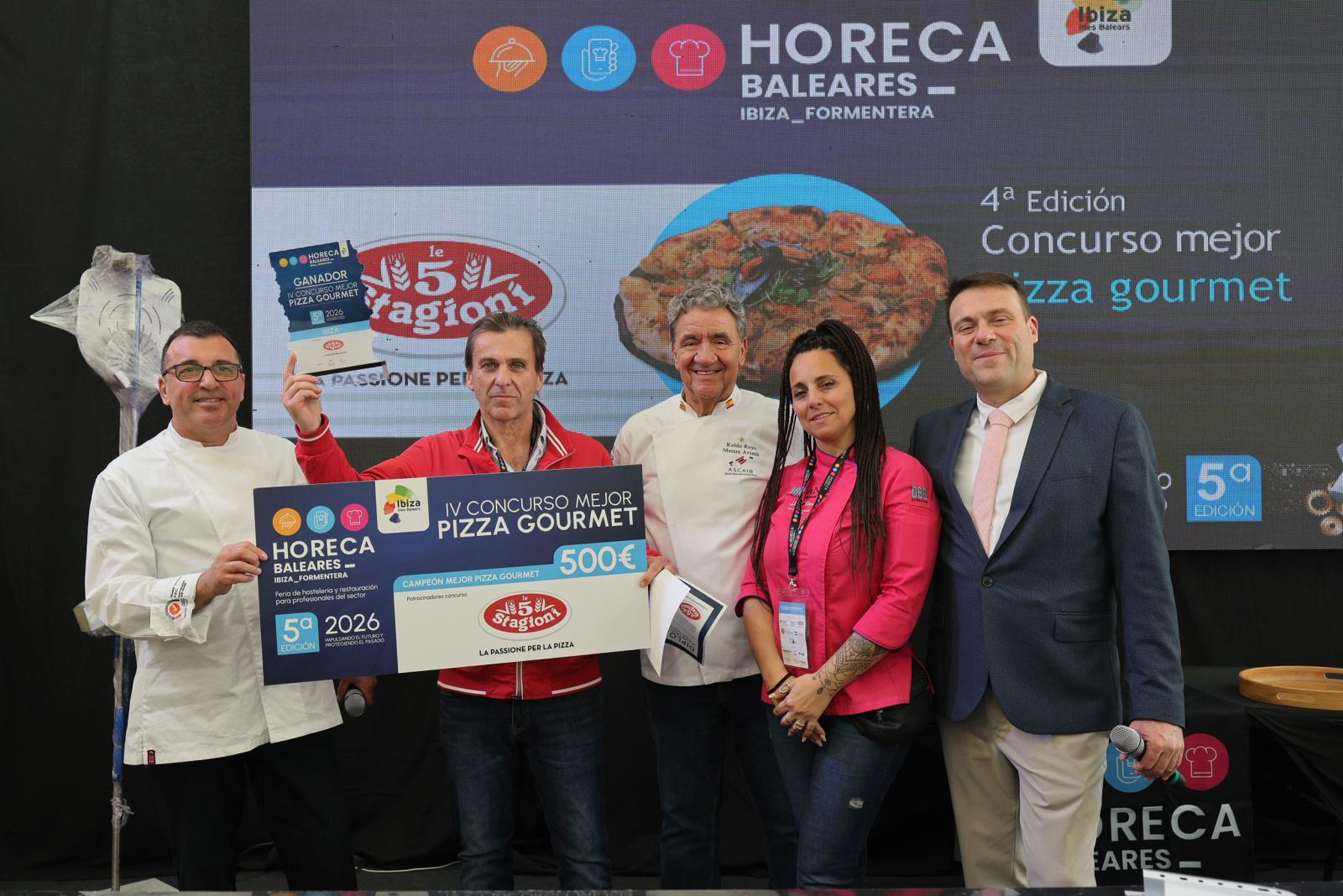 HORECA Ibiza 2026 Pizzeria Puig Valls Ganador Mejor Pizza Gourmet Koldo Royo Afuegolento