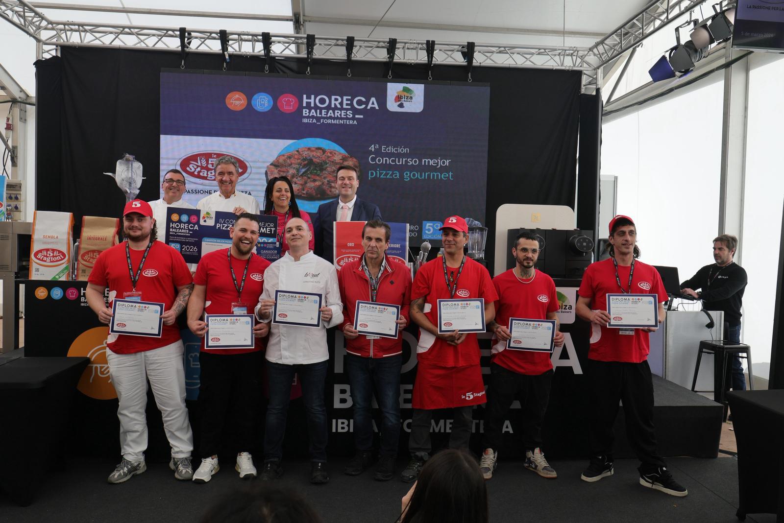 HORECA Ibiza 2026 Participantes Mejor Pizza Gourmet Afuegolento