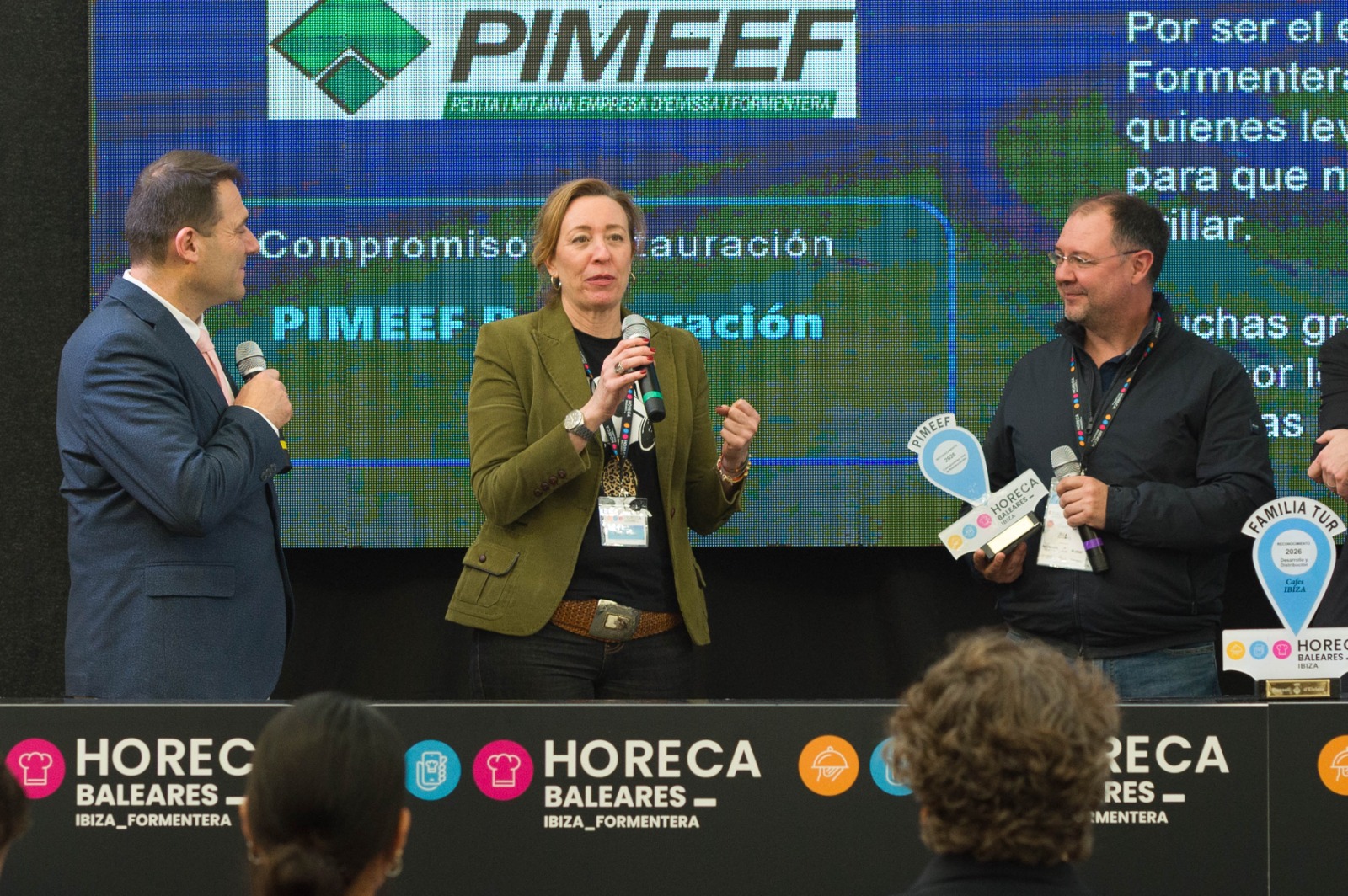 Homenajeados HORECA Ibiza Formentera 2026 PIMEEF Restauracion Afuegolento