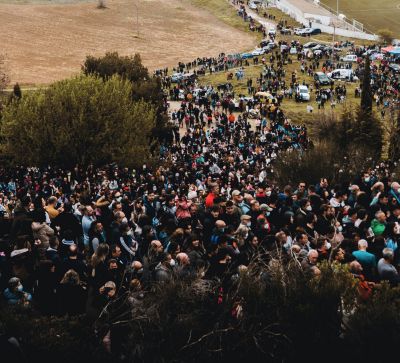 Romeria Santo Toribio Palencia Cristo del Otero Pedrea Pan y Quesillo Afuegolento 2