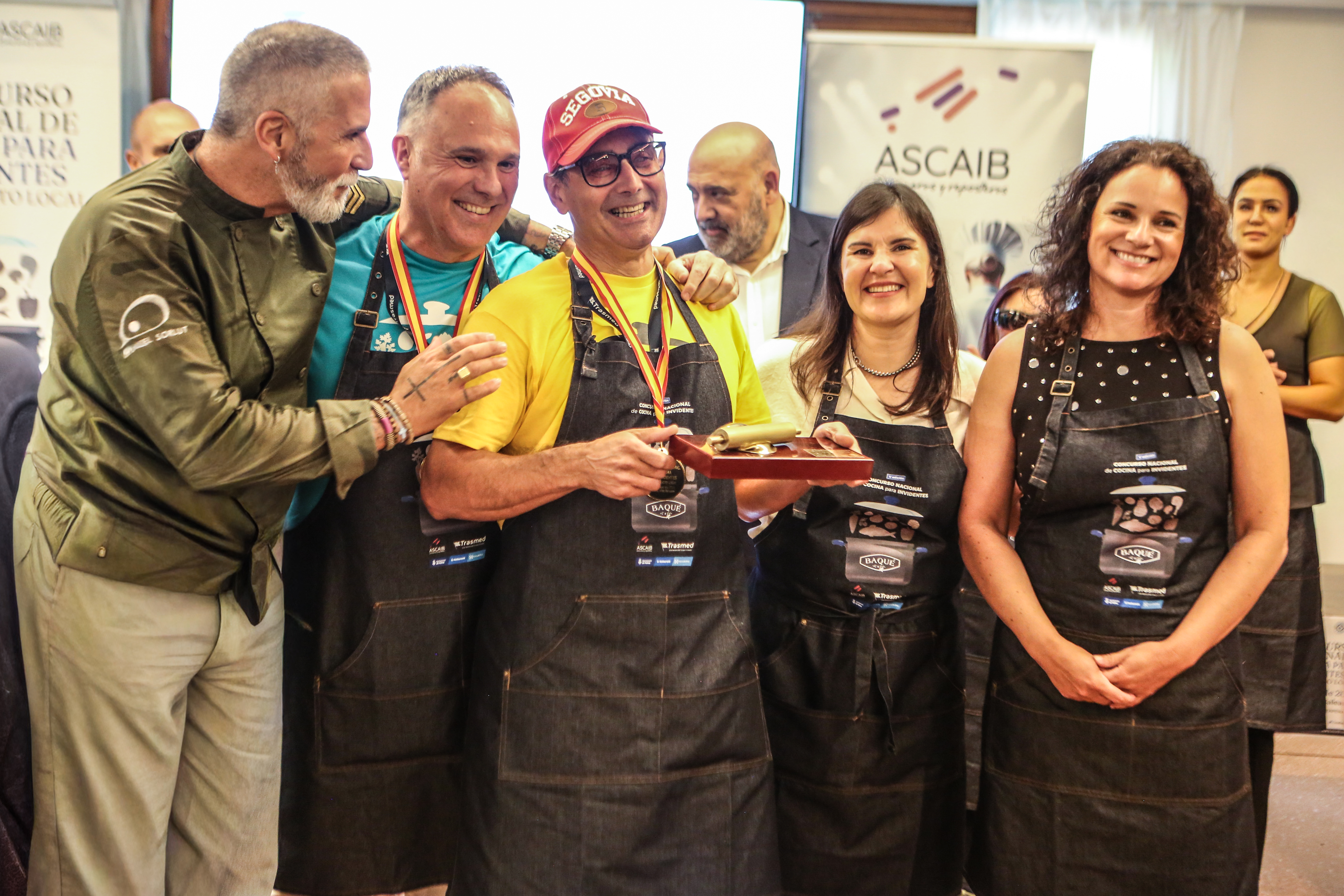 Segundo Premio ignacio velasco ASCAIB Cocinar a Ciegas Afuegolento